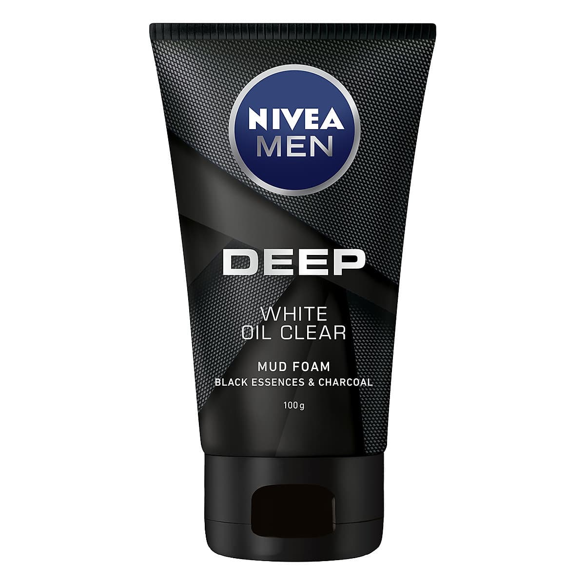 Sữa Rửa Mặt NIVEA MEN DEEP Than Đen Hoạt Tính Hút Nhờn Sáng Da (100G) - 84415