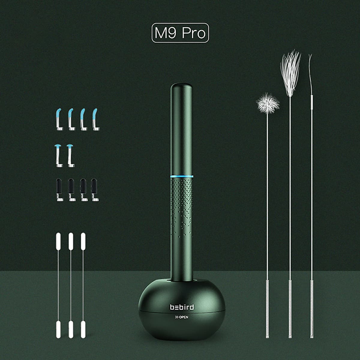 Dụng Cụ Lấy Ráy Tai Xiaomi Youpin Bebird M9 Pro Smart Visual Ear Stick 3MP 350mAh - Xanh