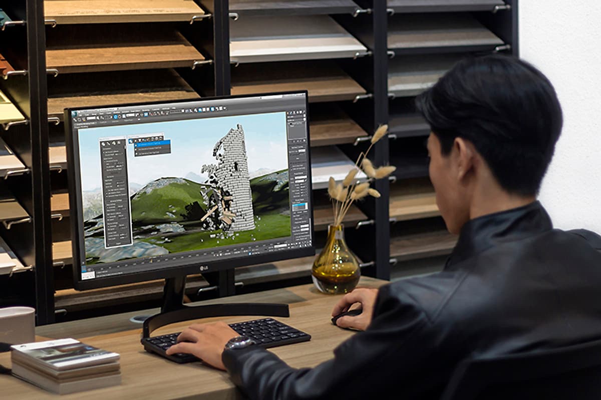 Màn Hình LG 24MK600M-B Không Viền 3 Cạnh 24inch FullHD 5ms 75Hz IPS Radeon FreeSync - Hàng Chính Hãng