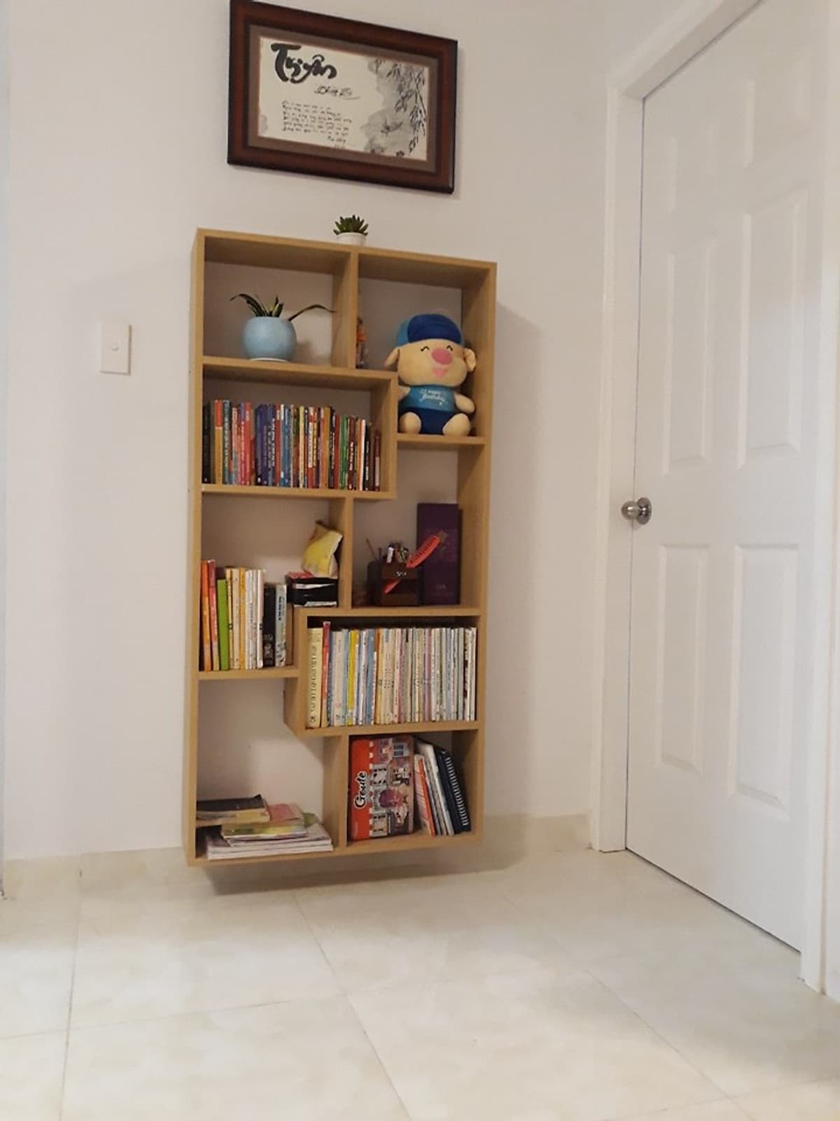 Kệ sách đứng chia ngăn - DN02/HOMEDECOR