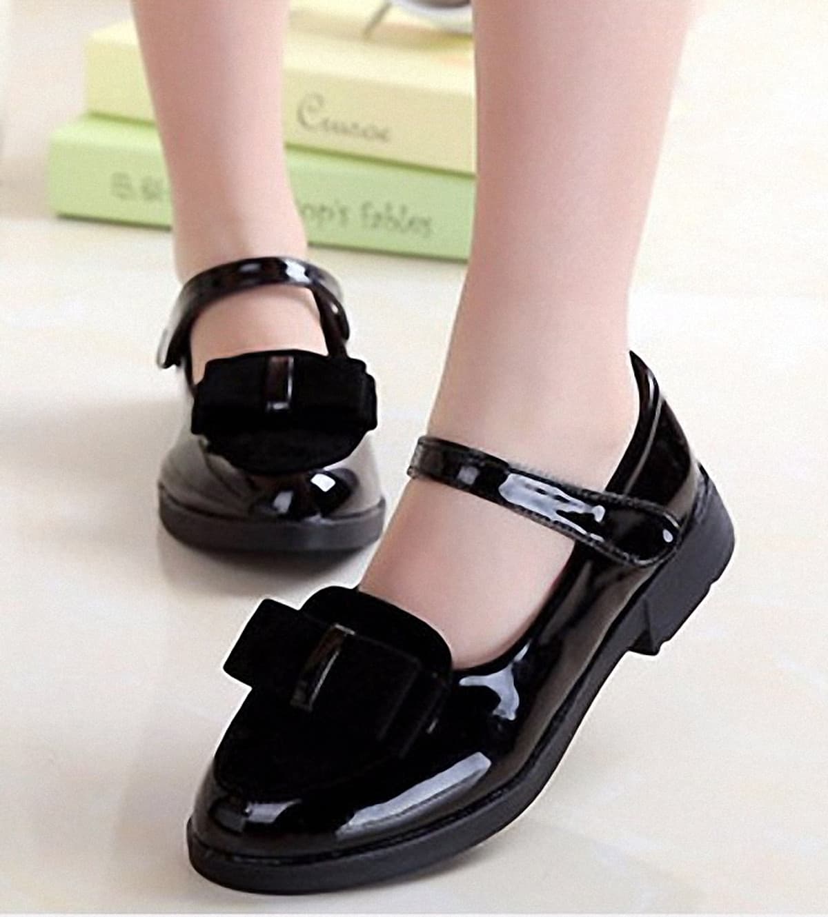 Giày búp bê nơ xinh cho bé gái 3 - 12 tuổi - G1