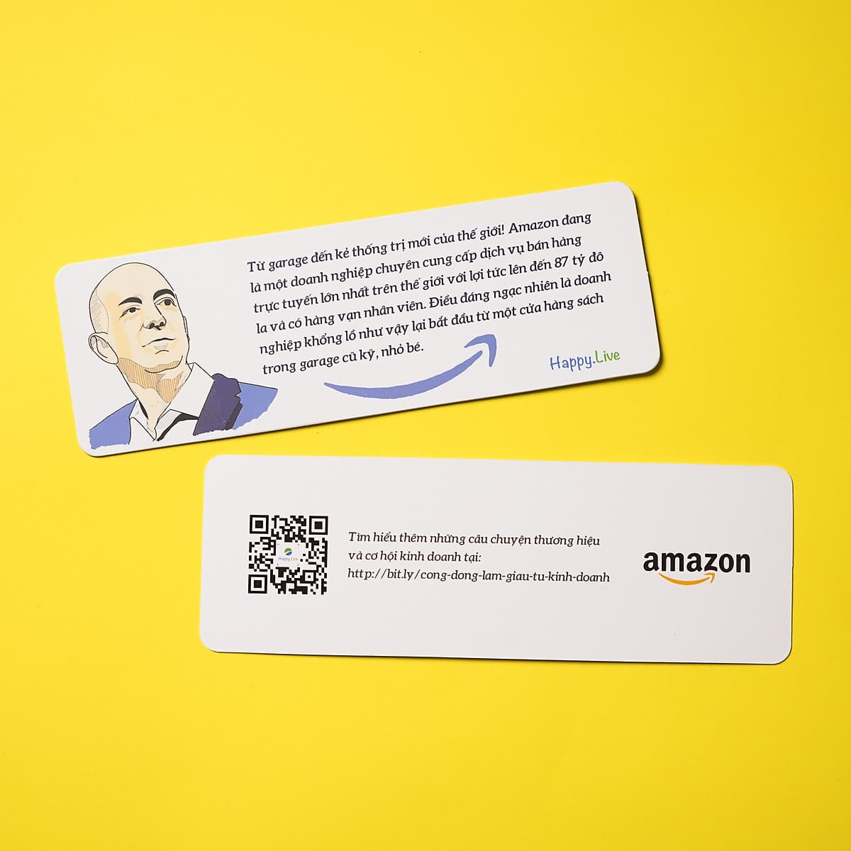 Bookmark Happy Live – Đầu tư, kinh doanh, phát triển bản thân (Giao mẫu ngẫu nhiên)
