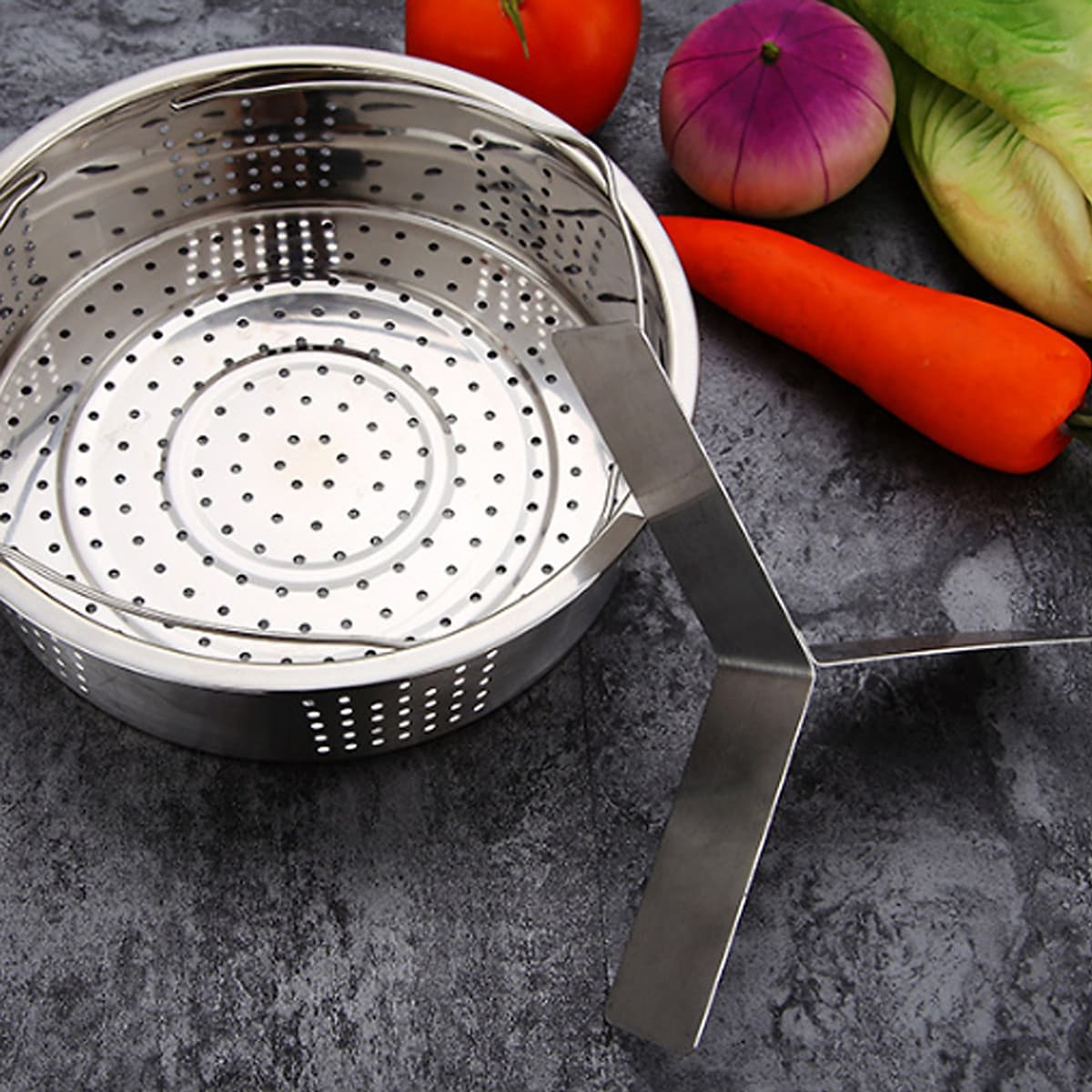 Dụng Cụ Hấp Thức Ăn Bằng Thép Không Gỉ