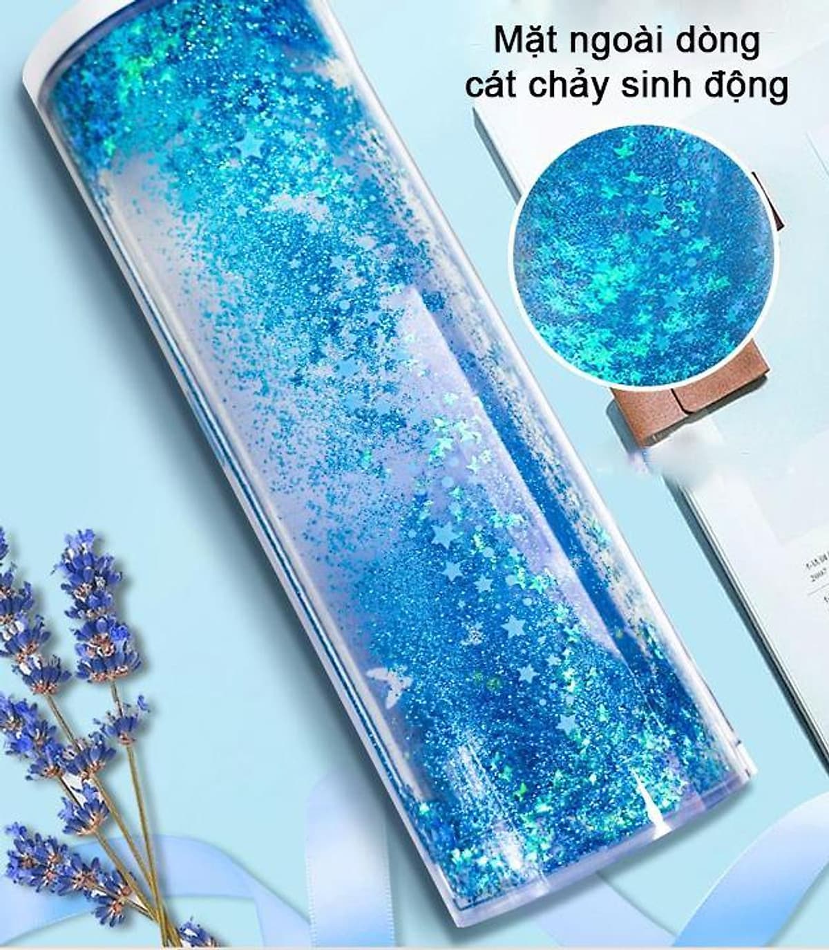 Hộp bút đa năng thông minh có kim tuyến có mật khẩu cơ xoay dành cho học sinh rất tiện lợi