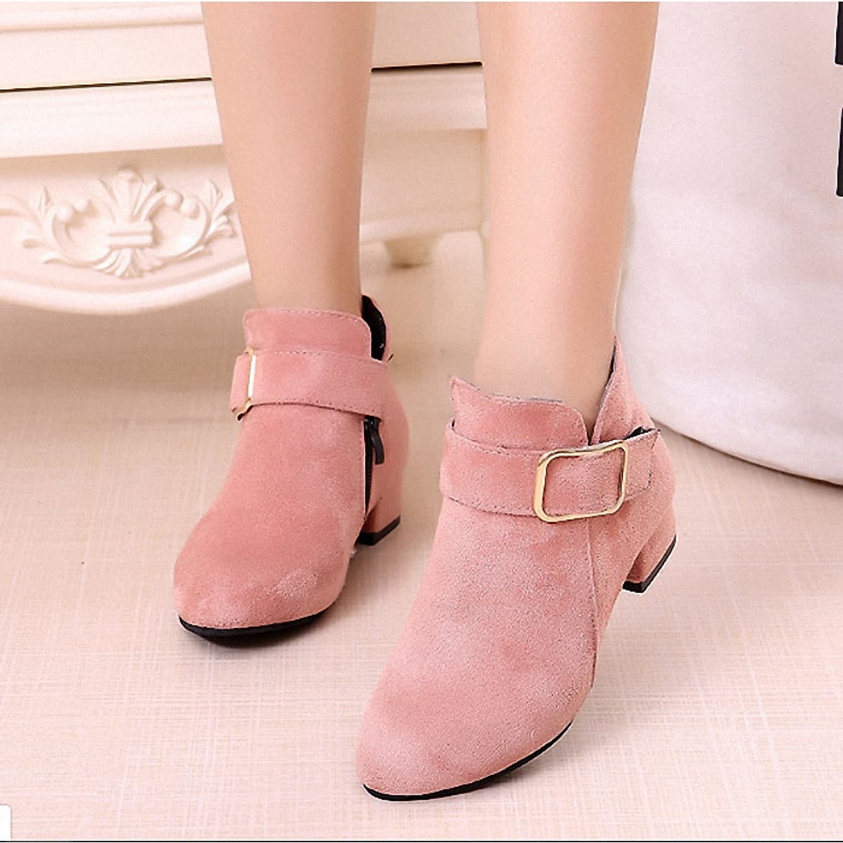 Bốt cho bé gái 3 - 12 tuổi điệu đà và xinh xắn - B7