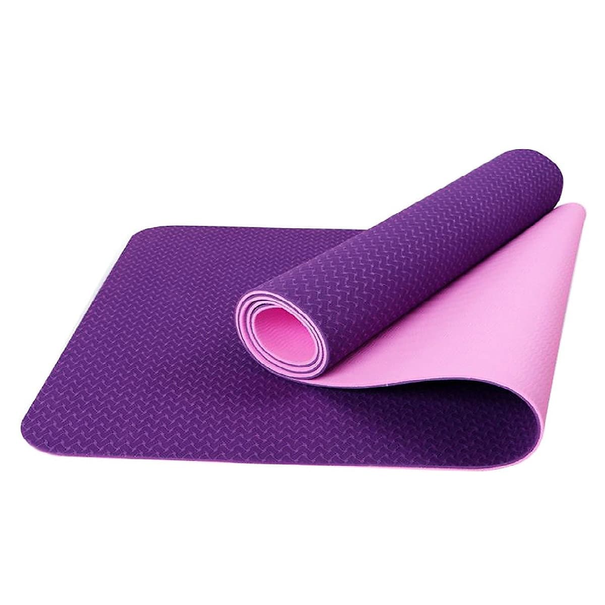 Thảm Tập YoGa Dày 8mm miDoctor + Bao Thảm Tập Yoga + Dây Thảm Tập Yoga (Túi, Dây Giao Màu Ngẫu Nhiên)