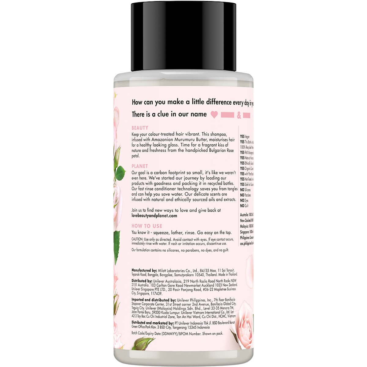 Combo 2 Dầu Gội Love Beauty And Planet Cho Tóc Nhuộm 400ml