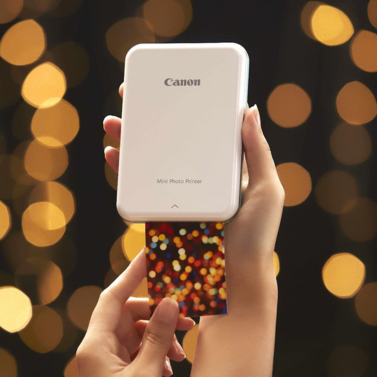 Máy In Ảnh Mini Bỏ Túi Canon Mini Photo Printer PV-123 - Hàng Chính Hãng