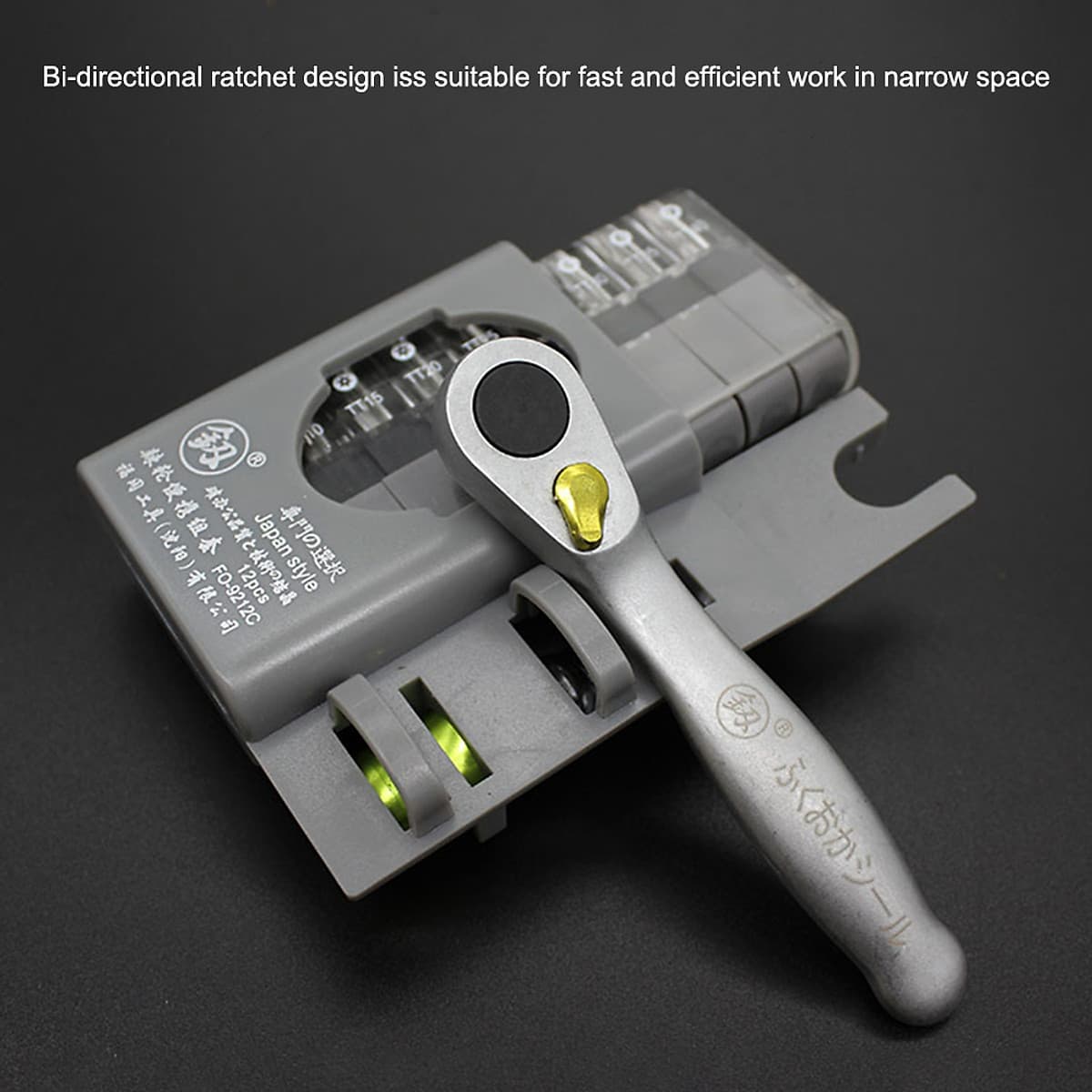 12Pcs Mini Ratchet Screwdriver Set Ratchet Wrench Set
