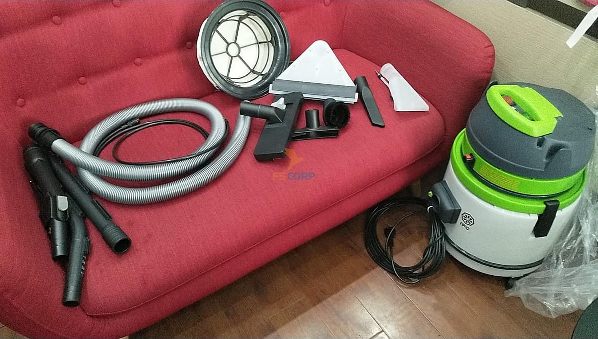 MÁY GIẶT GHẾ SOFA, HÚT BỤI, GIẶT THẢM, DỌN NỘI THẤT XE HƠI IPC BETA 200