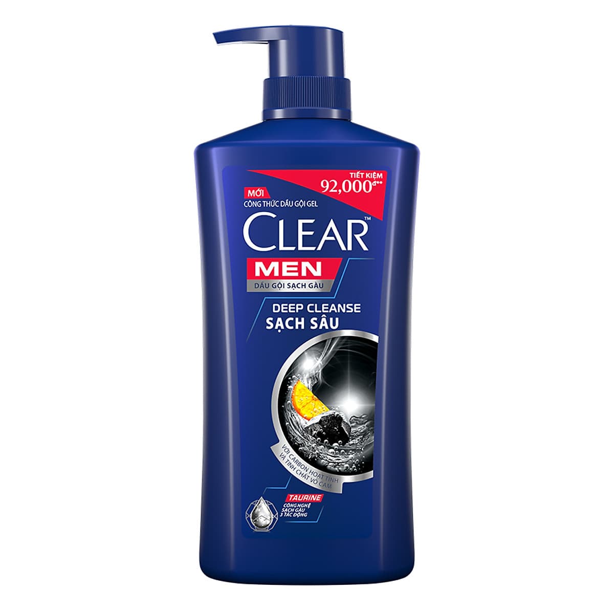 Dầu Gội Sạch Gàu Clear Men Deep Cleanse Sạch Sâu (900g)