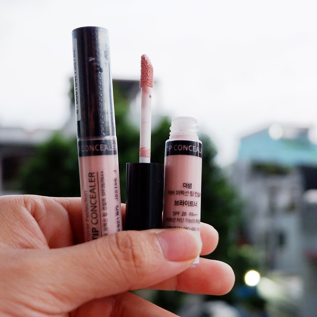 Kem Che Khuyết Điểm The Saem Cover PerfectionTip Concealer (6.5g)