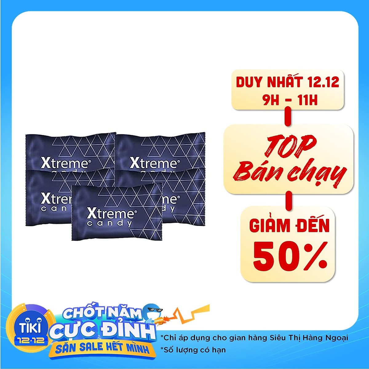 Kẹo sâm Xtreme 