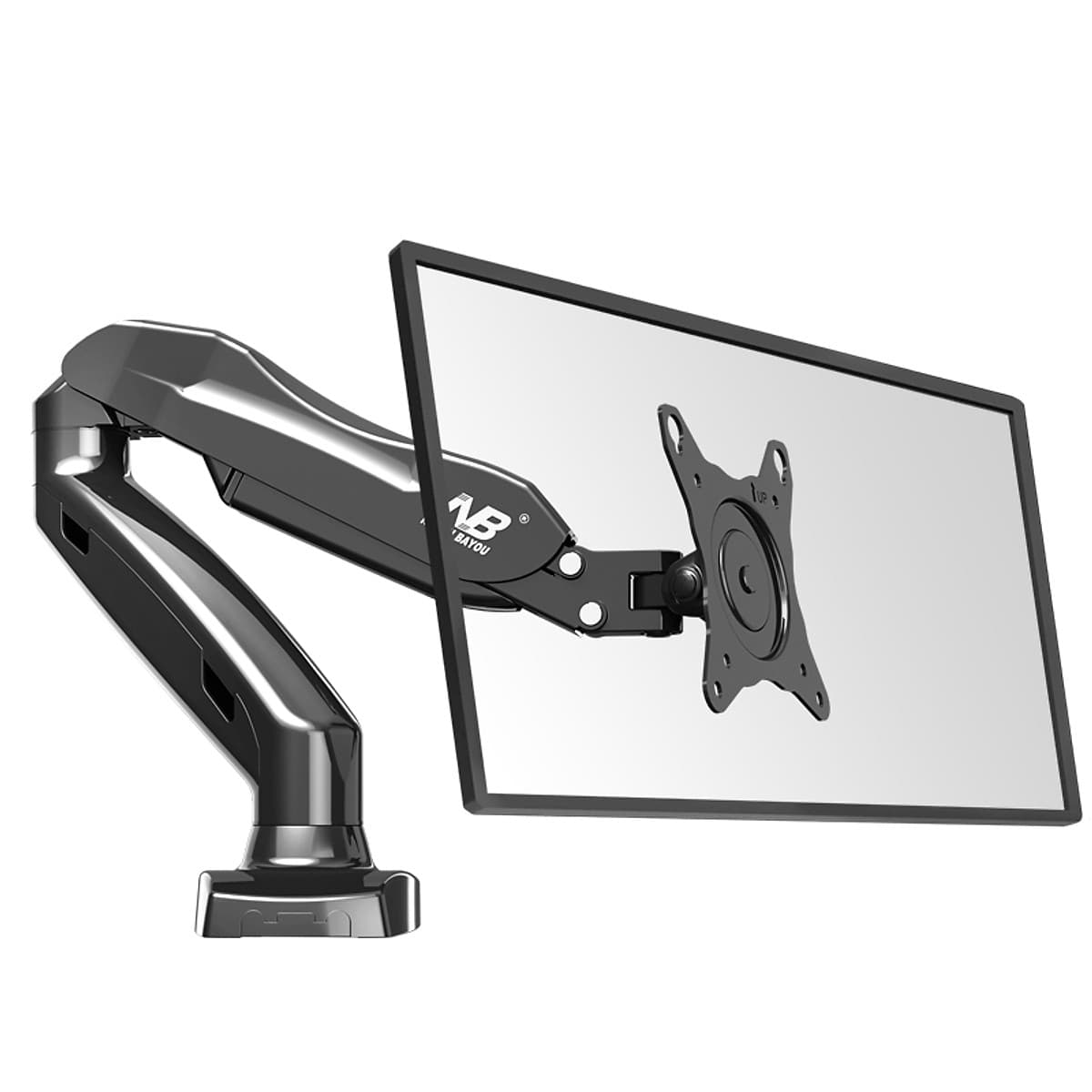 Giá treo màn hình máy tính nhập khẩu 1 tay NB F80 cho màn hình 17-27inch