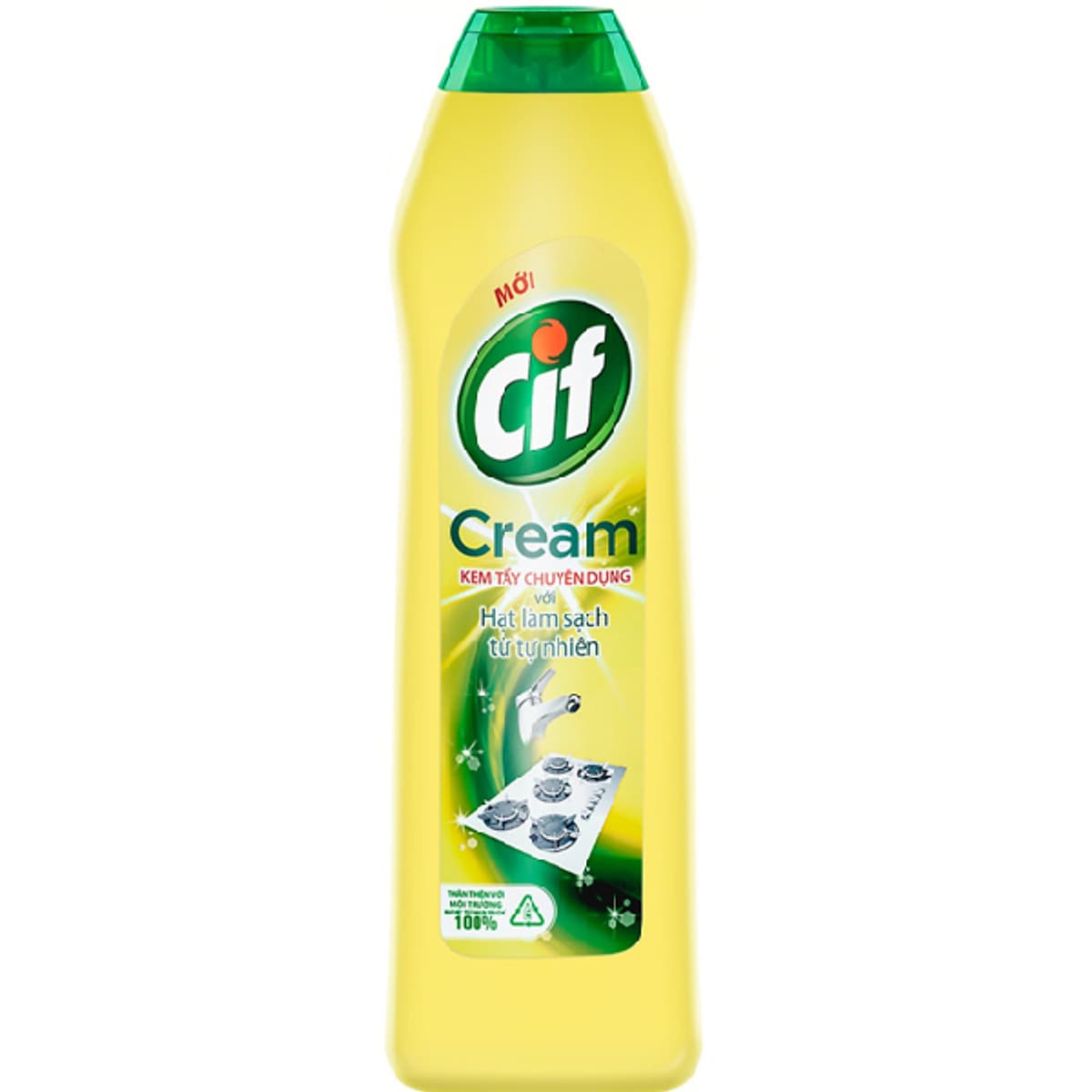 Kem Tẩy Đa Năng Kháng Khuẩn Cif Hương Chanh (500ml)