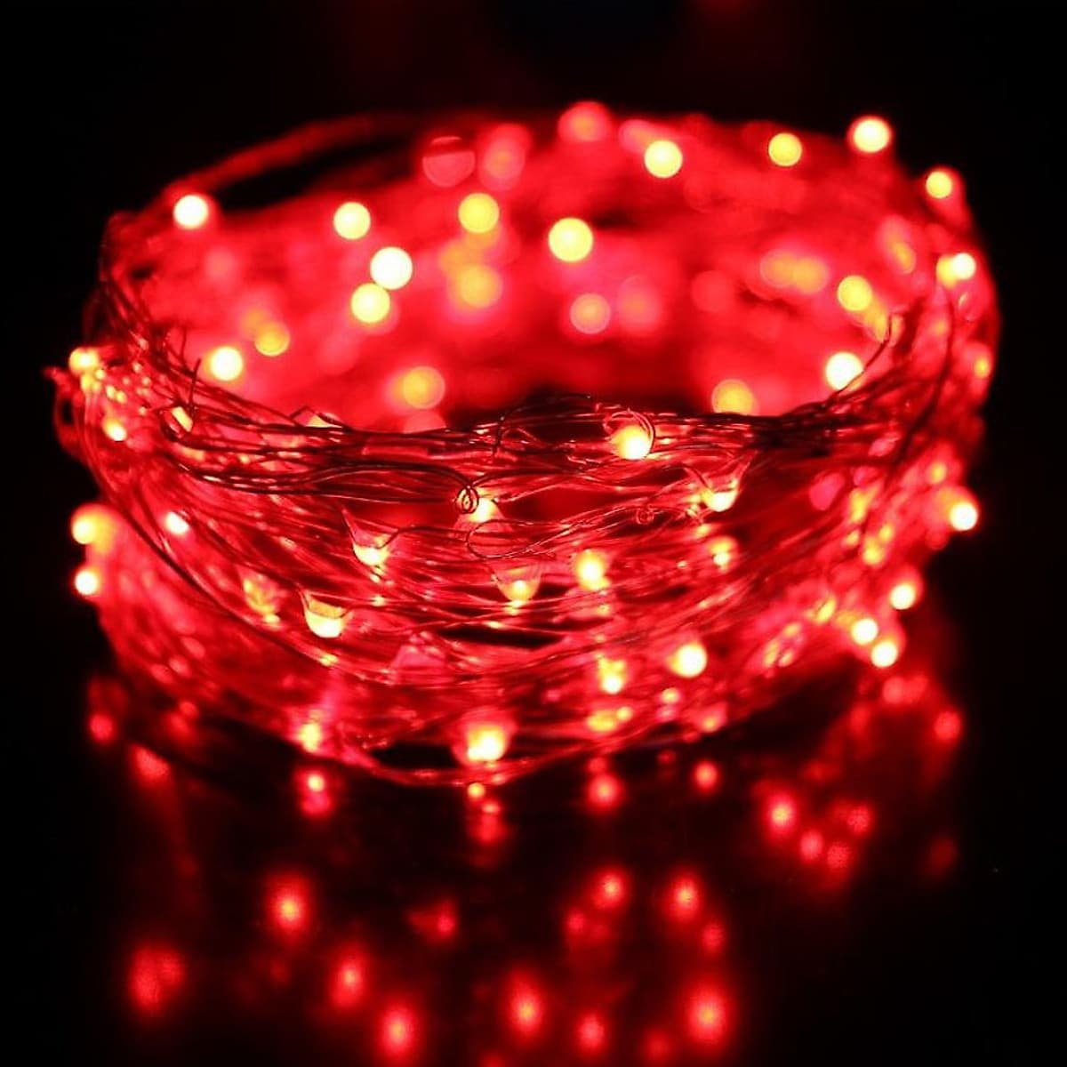 Đèn led đom đóm fairy light dây đồng trang trí decor phòng, cắm trại tạo không gian cổ tích lãng mạn