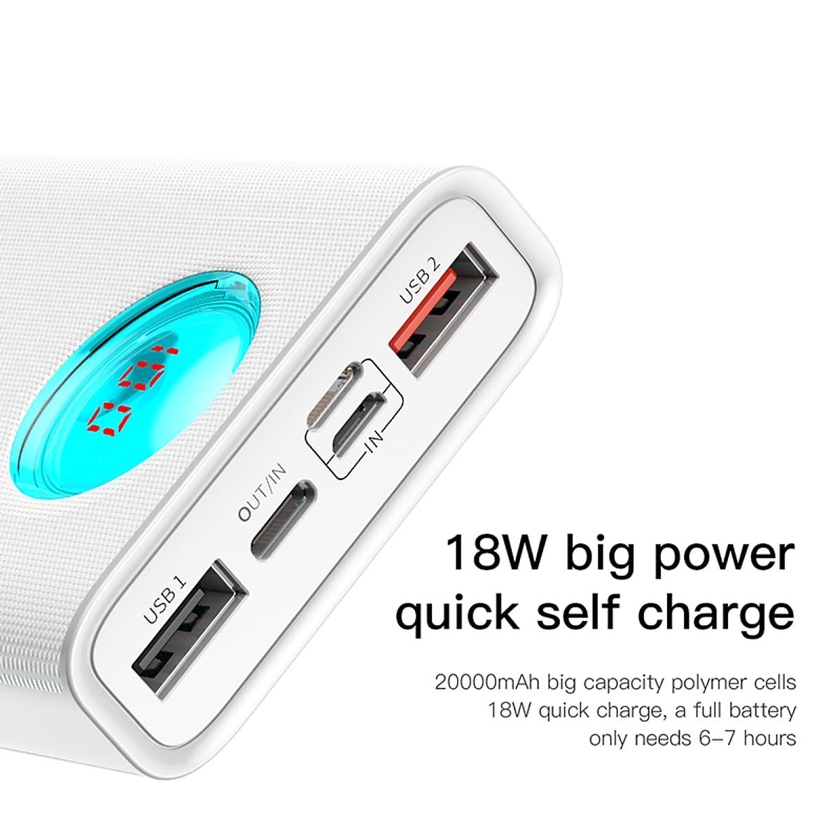Pin dự phòng sạc nhanh Baseus 20000mAh