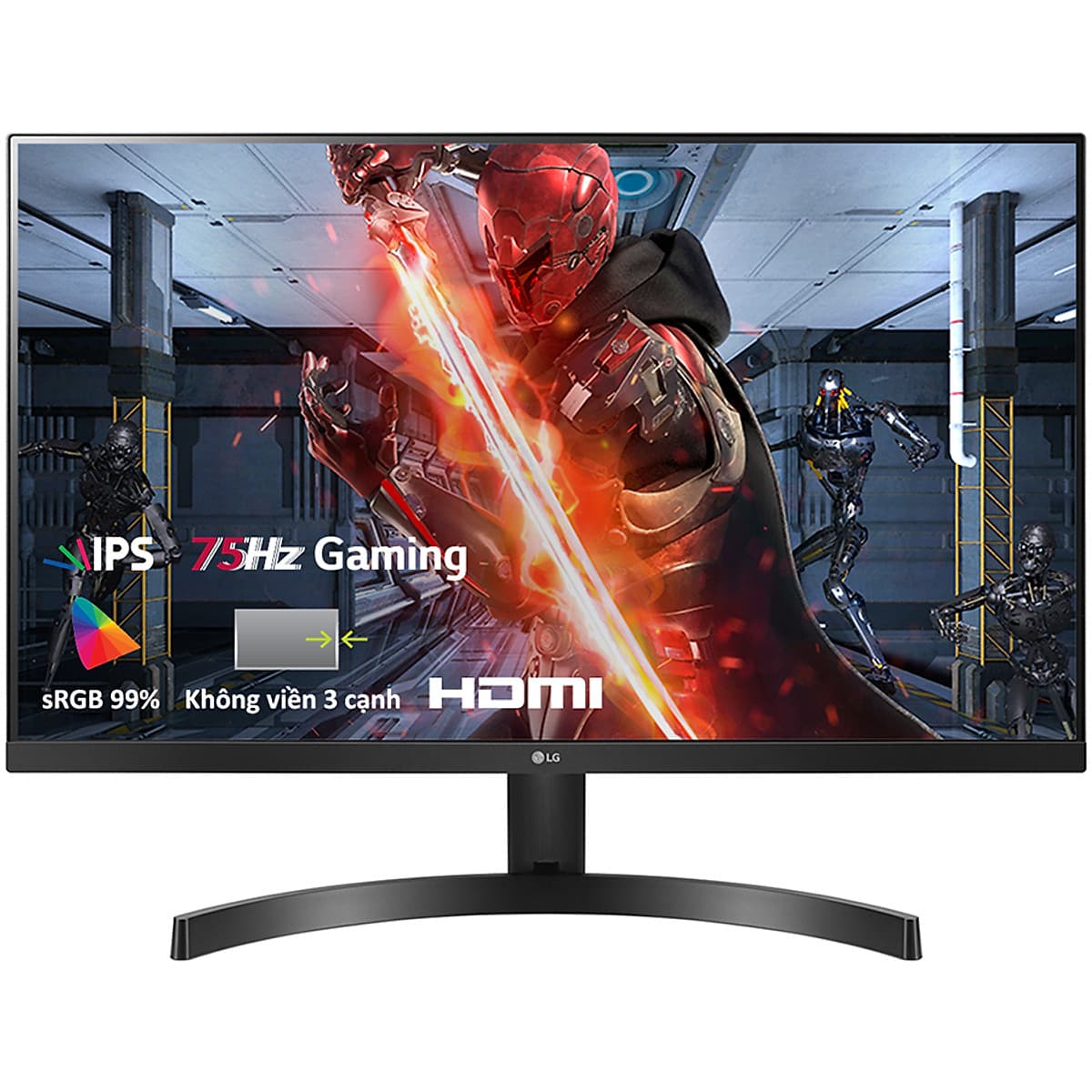 Màn Hình Gaming LG 27MK600M-B 27 inch Full HD (1920 x 1080) 5ms 75Hz IPS 75Hz FreeSync - Hàng Chính Hãng