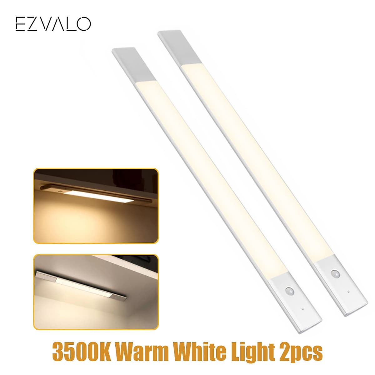 Đèn LED Không Dây Xiaomi Youpin EZVALO Với Cảm Ứng Chuyển Động Cơ Thể Người Và Cảm Biến Hồng Ngoại 1500mah Có Thể Sạc Lại USB