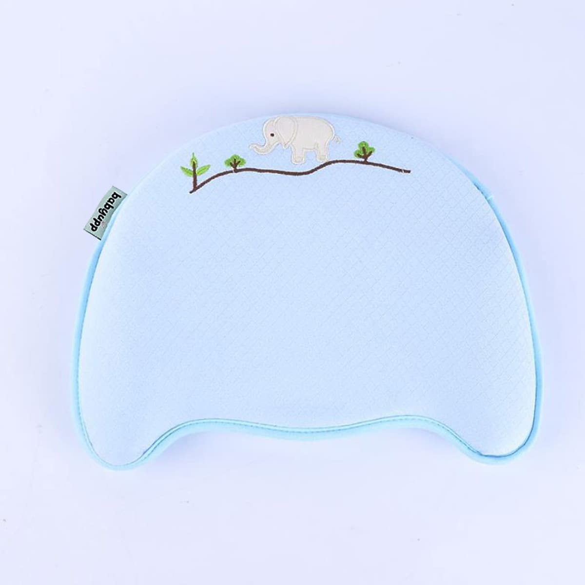 Gối cao su non chống méo đầu, bẹp đầu, nghẹo cổ, còm lưng cho bé. Gối cho trẻ sơ sinh Babyupp