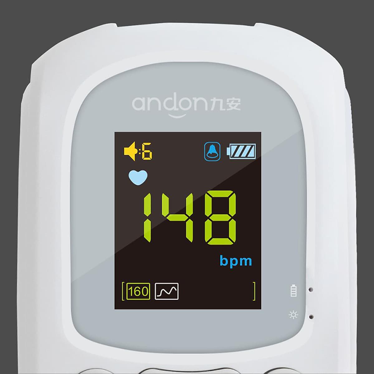 Máy Nghe Tim Thai Đầu Dò Siêu Nhạy Giảm Tiếng Ồn Thông Minh Xiaomi Mijia Andon Doppler Fetal FD-600G (2.0MHz)