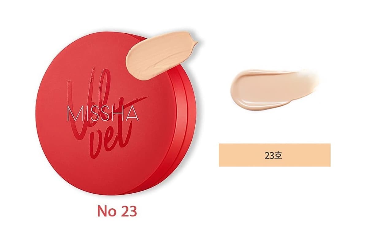 Phấn Nước Mỏng Mịn, Che Phủ Tốt, Lâu Trôi Missha Velvet Finish Cushion SPF50+ PA+++