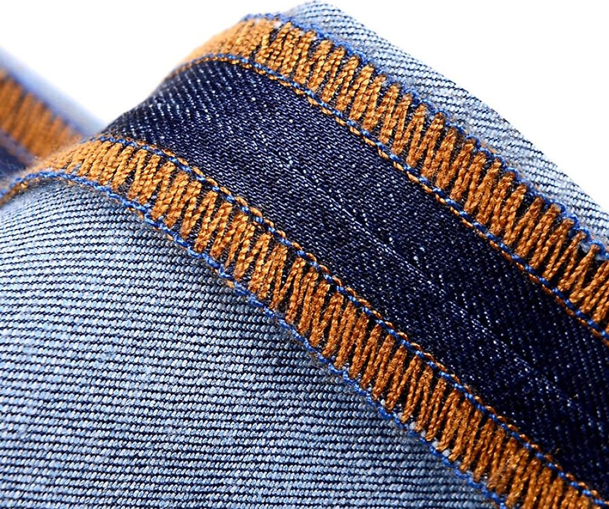 Quần Jean Nam Mát Nhẹ Đàn Hồi Pierre cardin Shu Yi 321 - Xanh Nhạt 
