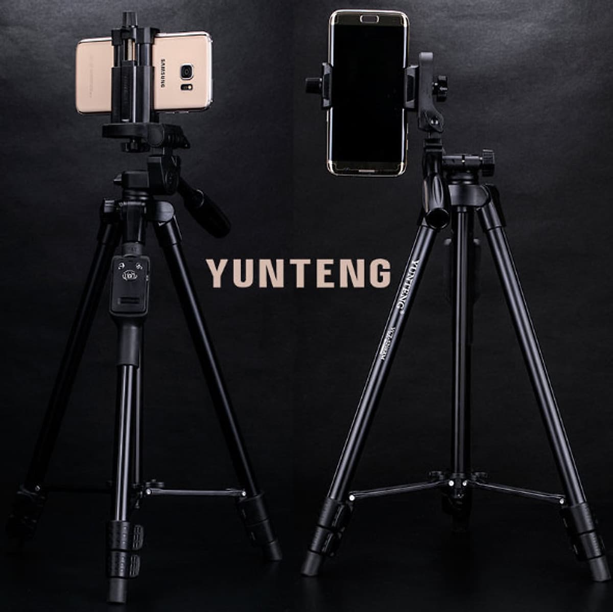 Chân Đế Bluetooth Cho Điện Thoại, Máy Ảnh YunTeng VCT-5208RM - Hàng Nhập Khẩu - Tặng túi đựng tiện lợi qafa