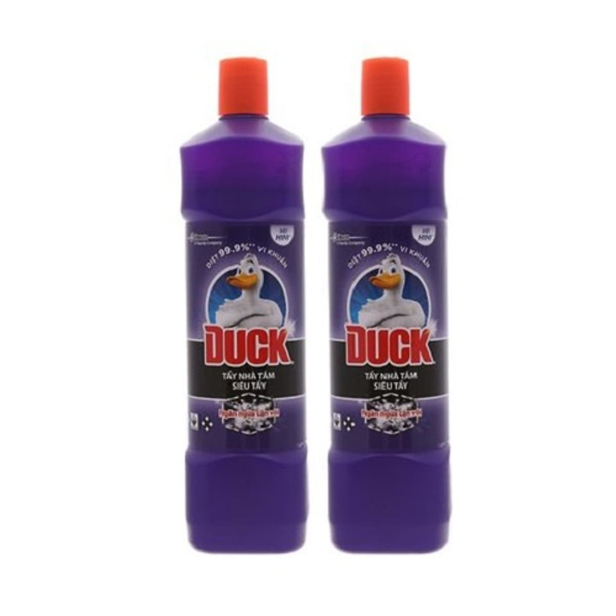 Combo 2 Chai Nước Tẩy Nhà Tắm Duck 900ml Siêu Tẩy