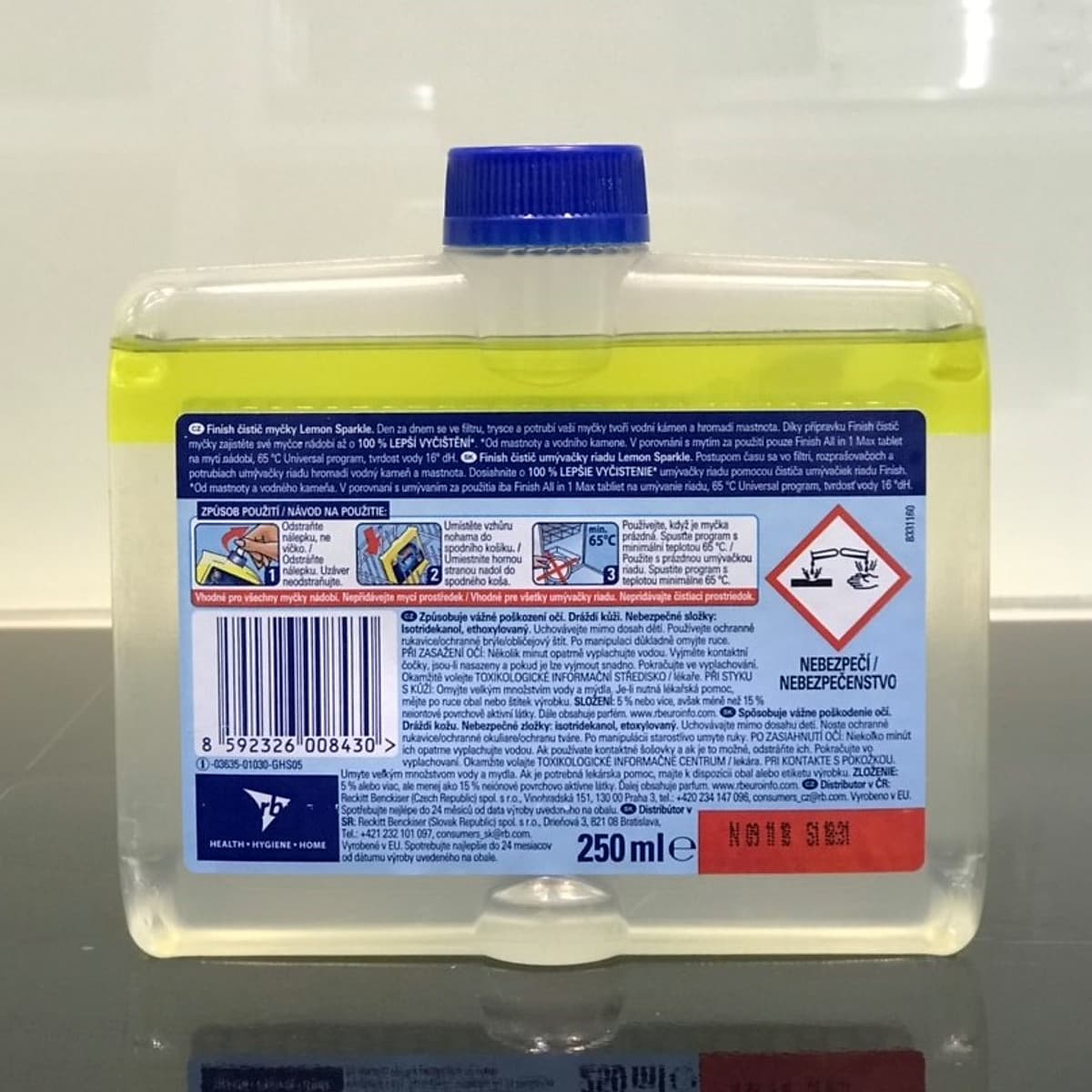 Vệ sinh máy rửa bát Finish