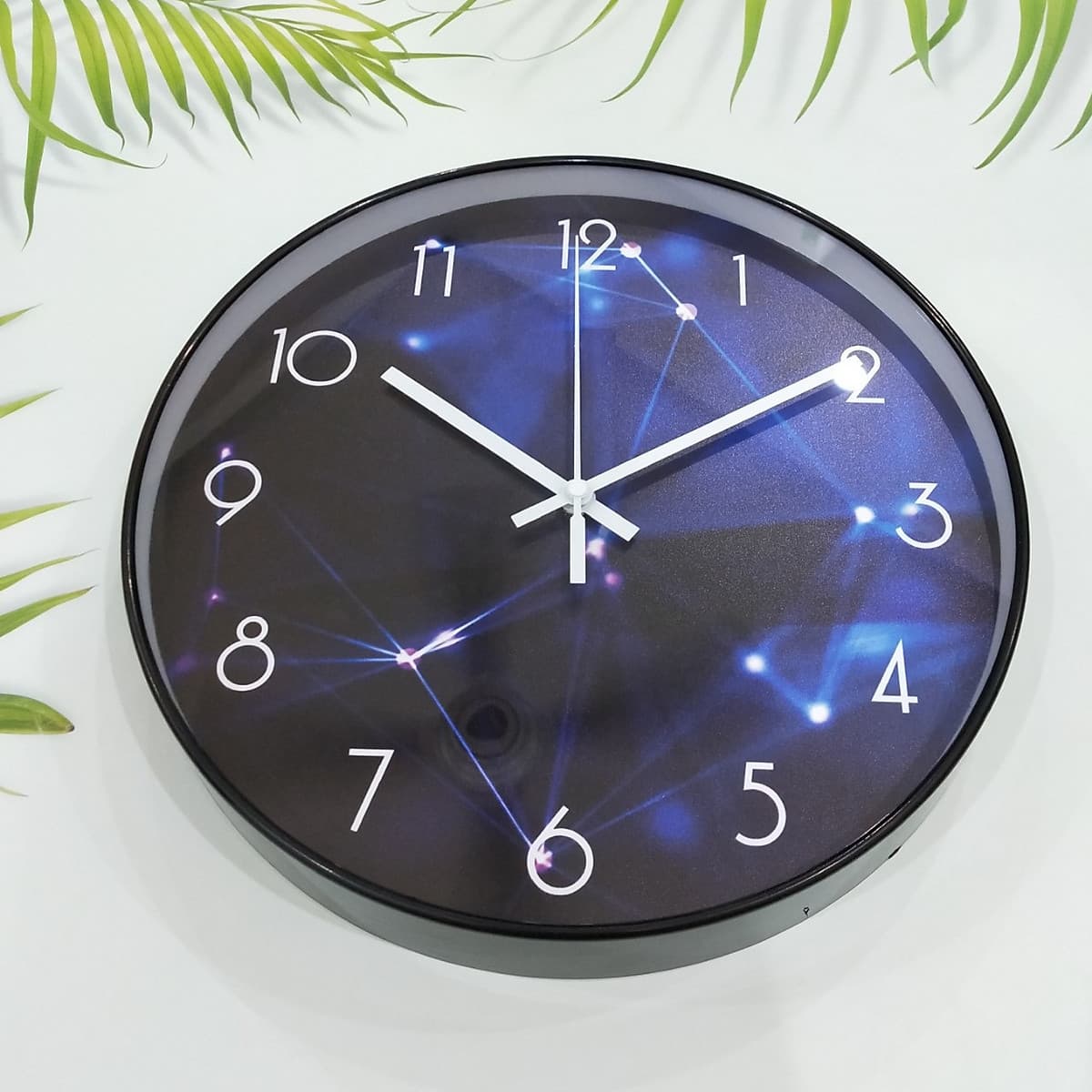 ĐỒNG HỒ TREO TƯỜNG KIM TRÔI - 30CM - PHONG CẢNH THIÊN NHIÊN - KÍNH DÀY - SẮC NÉT
