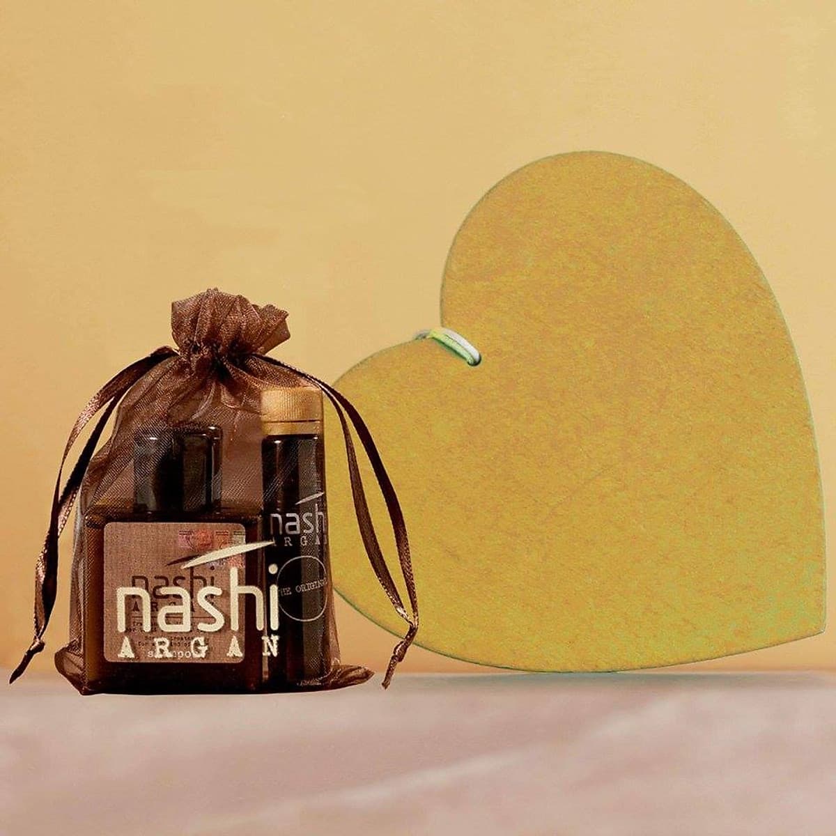 BỘ NASHI ARGAN MINI (GỘI 30ML + XẢ 30ML + TINH DẦU 5ML)