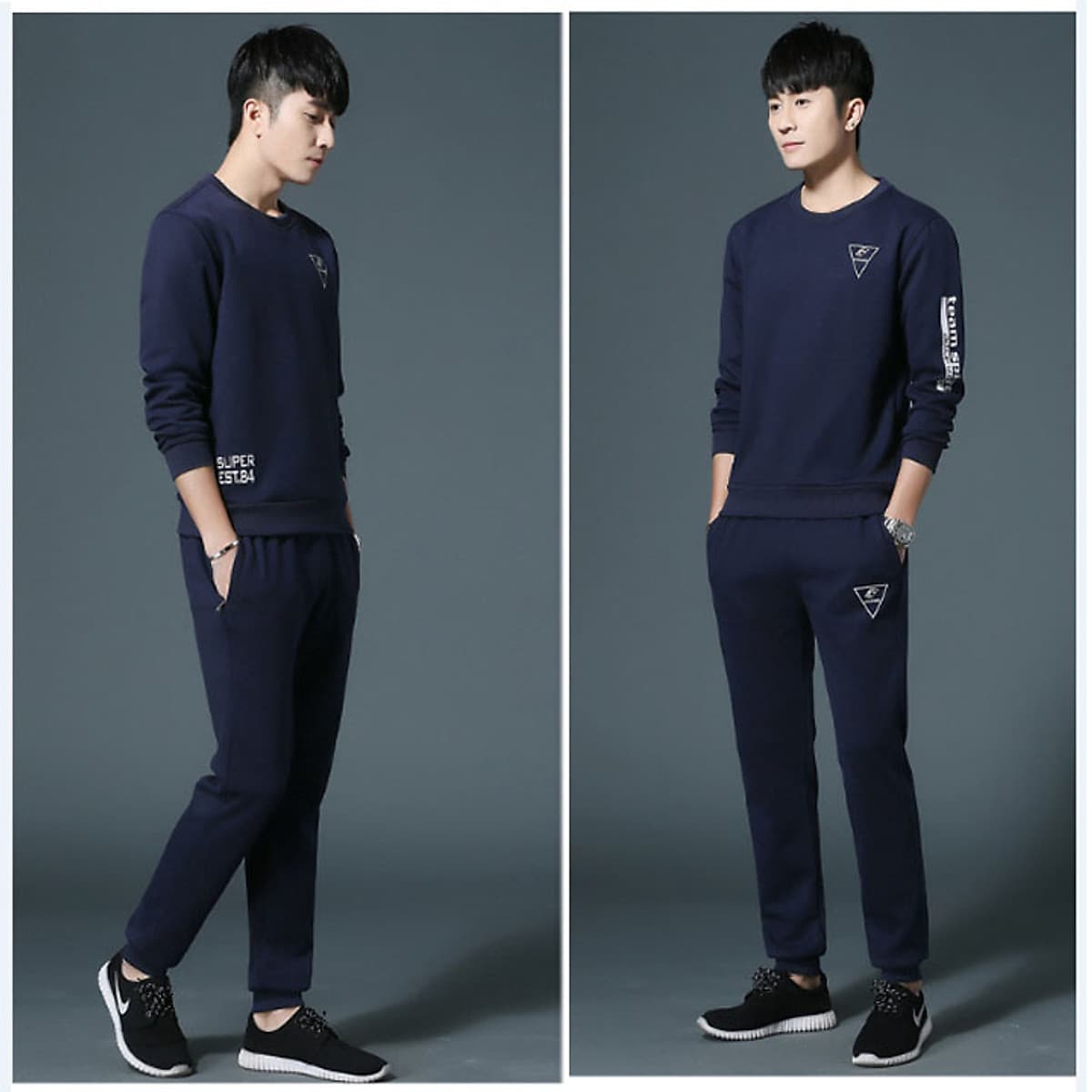 Bộ đồ thể thao nam thu đông TDN17