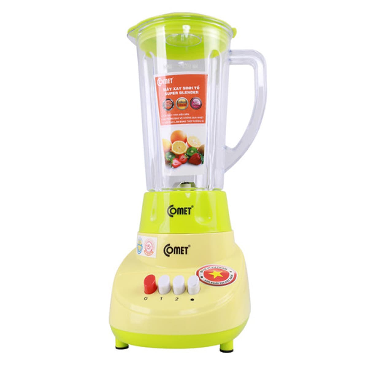 Máy Xay Sinh Tố Comet CM9985  (1.25L) (Giao màu ngẫu nhiên) - Hàng Chính Hãng