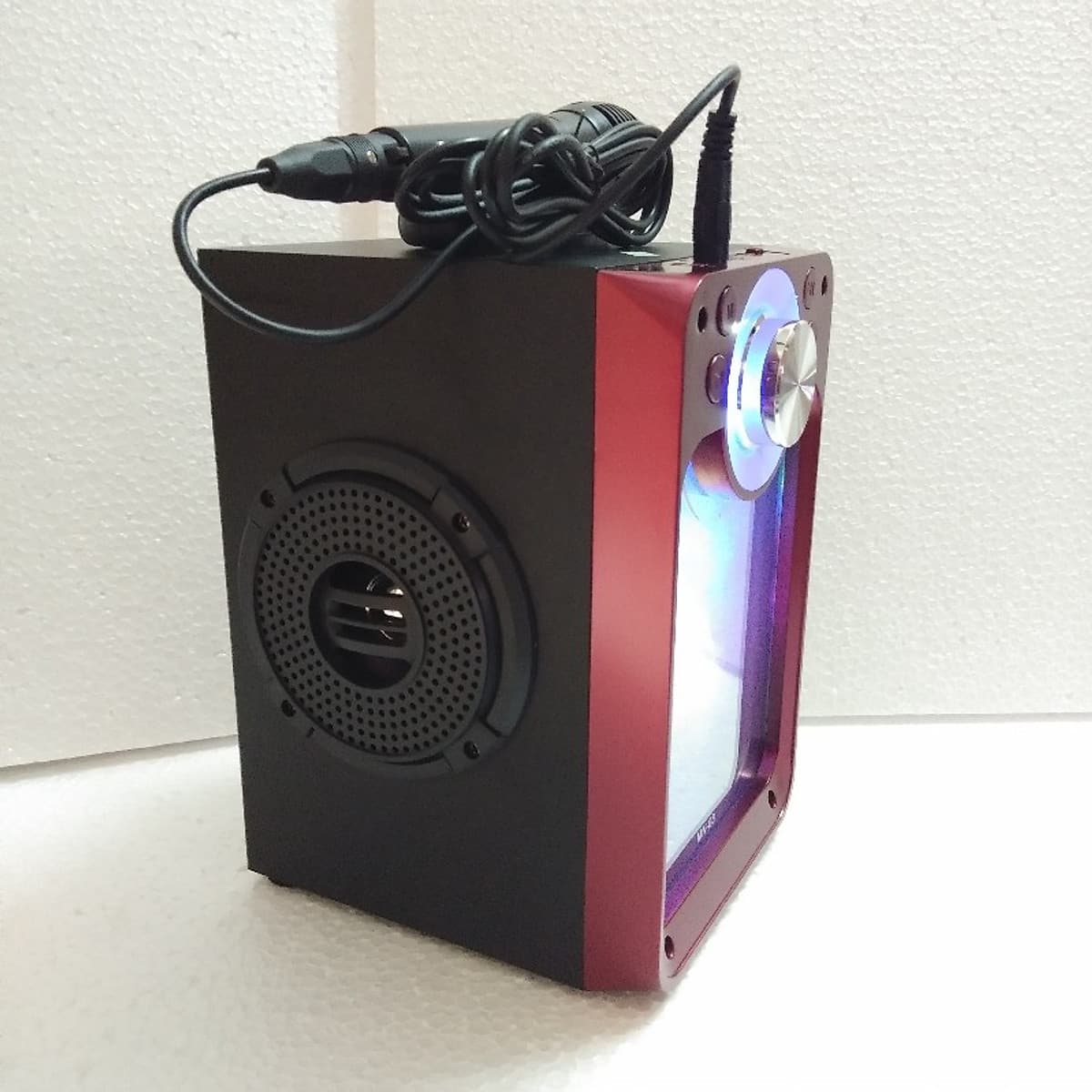 Loa Karaoke Bluetooth MN-03 có Led - Kèm Mic có dây