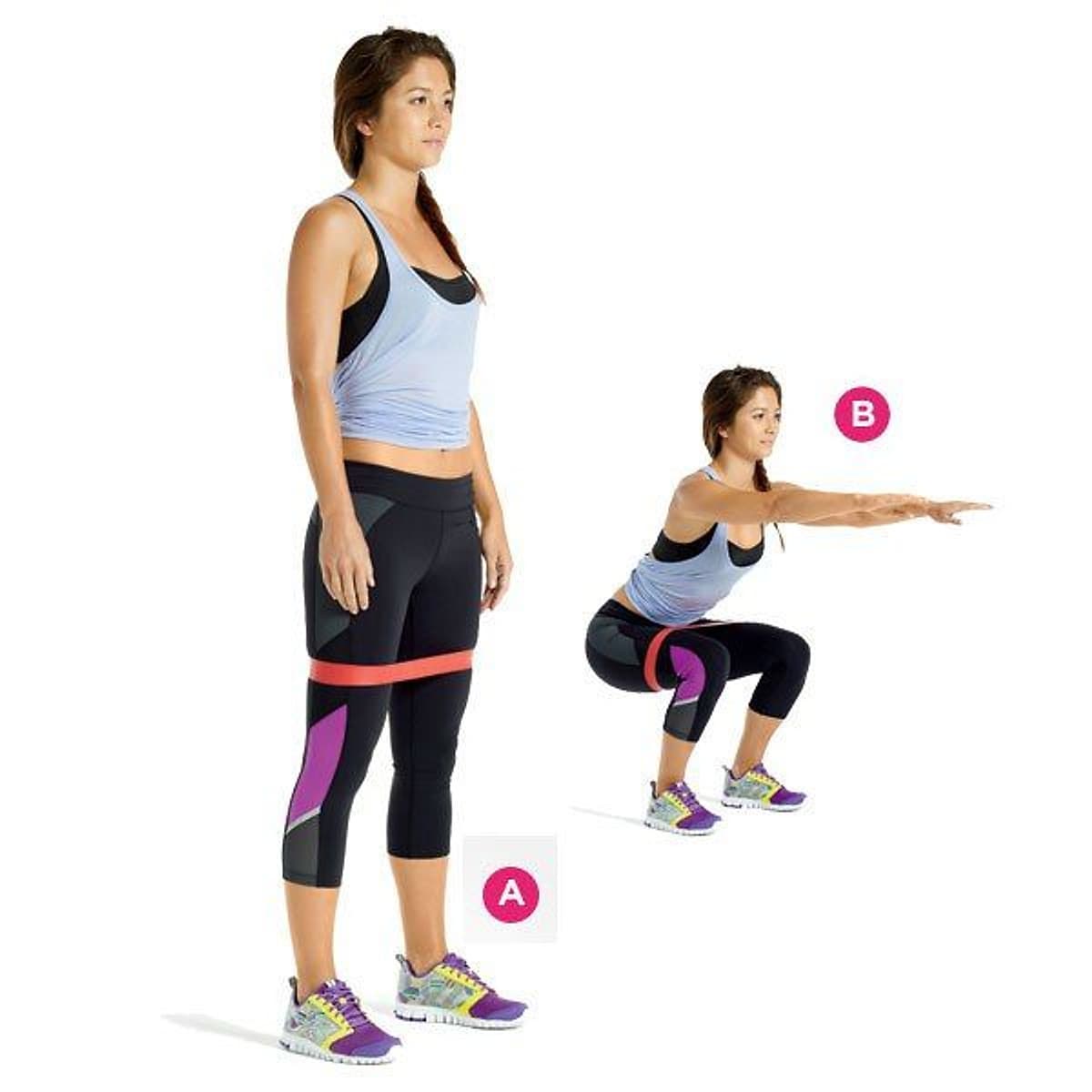 Bộ 5 Dây Đàn Hồi Tập Gym Yoga, Dây Kháng Lực, Dây Đàn Hồi Tập Thể Dục- Hàng Chính Hãng