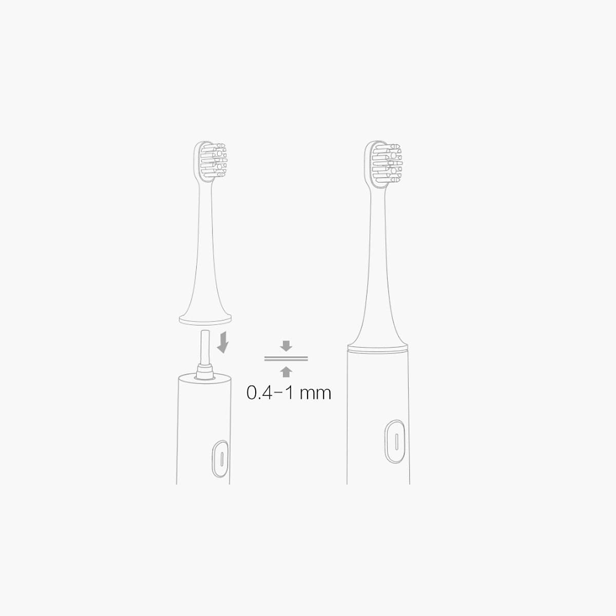 Đầu Thay Thế Bàn Chải Điện Xiaomi MiJia Sonic (3 Cái)