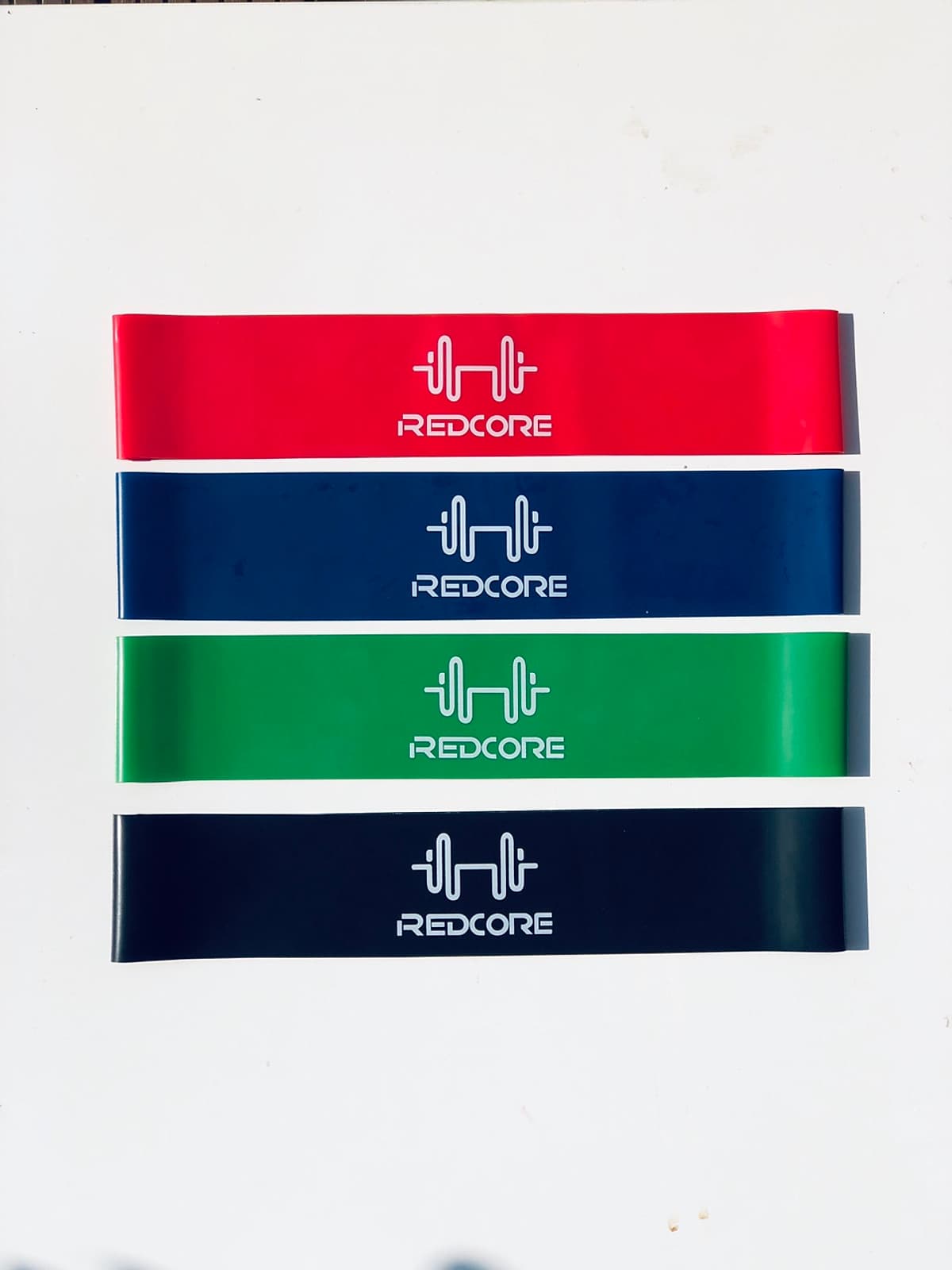 Combo 4 dây mini band, dây cao su miniband tập chân mông, phụ kiện tập gym