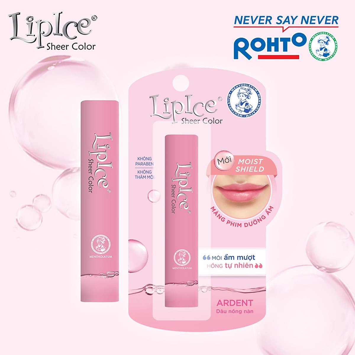 Son dưỡng có màu tự nhiên Lipice Sheer Color 2.4g