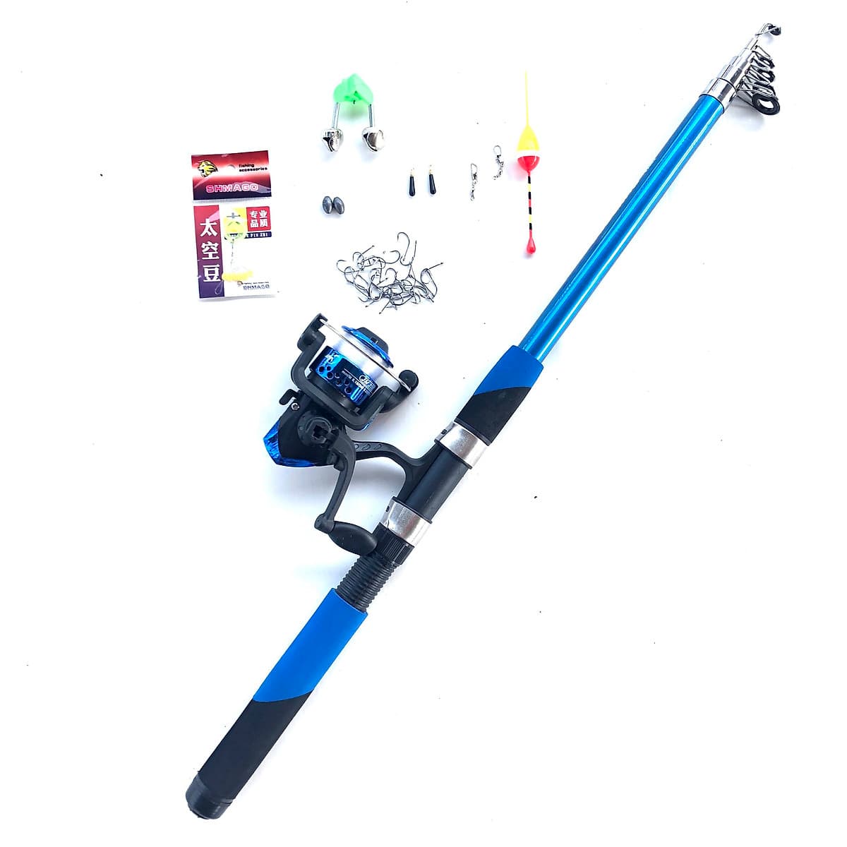 Bộ Cần Câu Máy Rút Thông Minh Nhiều Size 