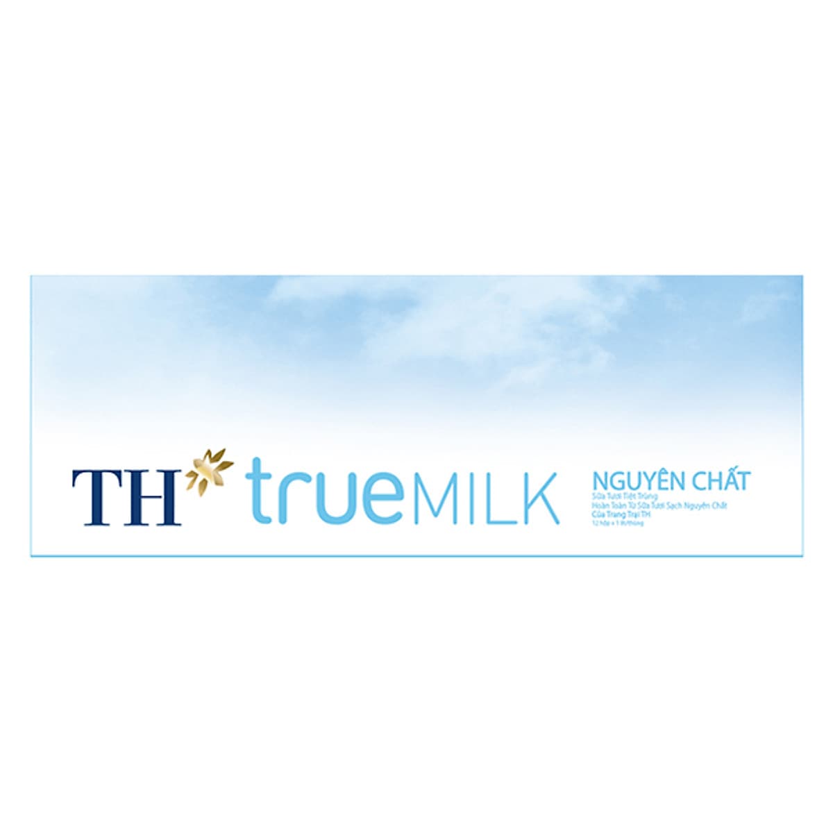 Thùng Sữa Tươi Tiệt Trùng Nguyên Chất TH True Milk (1L x 12 hộp)