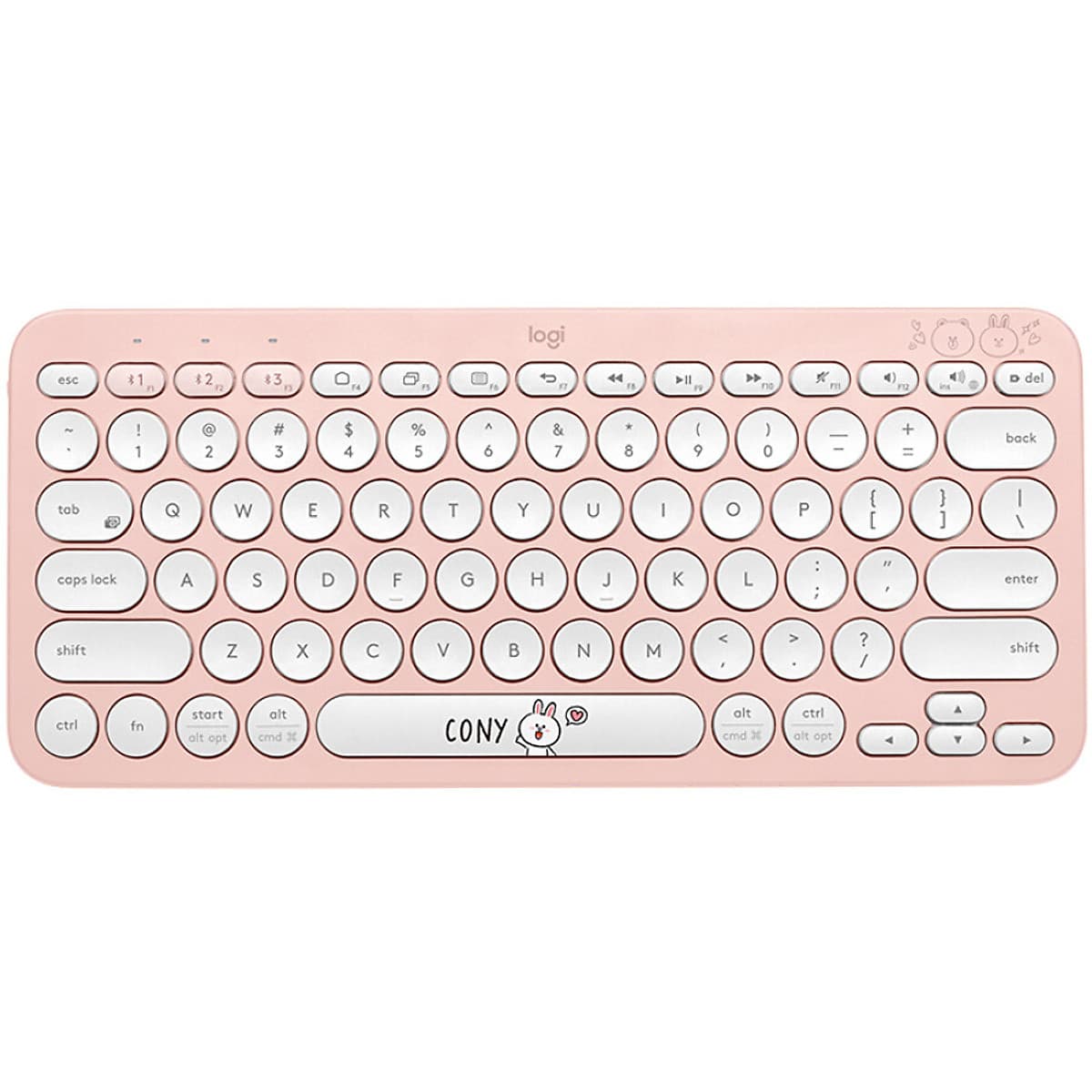 Bàn Phím Logitech K380 Bluetooth Nằm Trong Bộ Series Line Friends