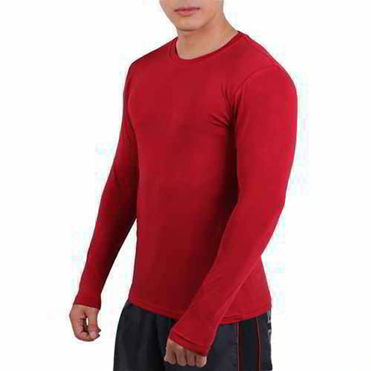 Áo Body Thể Thao Nam Dài Tay Giữ Nhiệt Tập Gym Bóng Đá Co Dãn AS11
