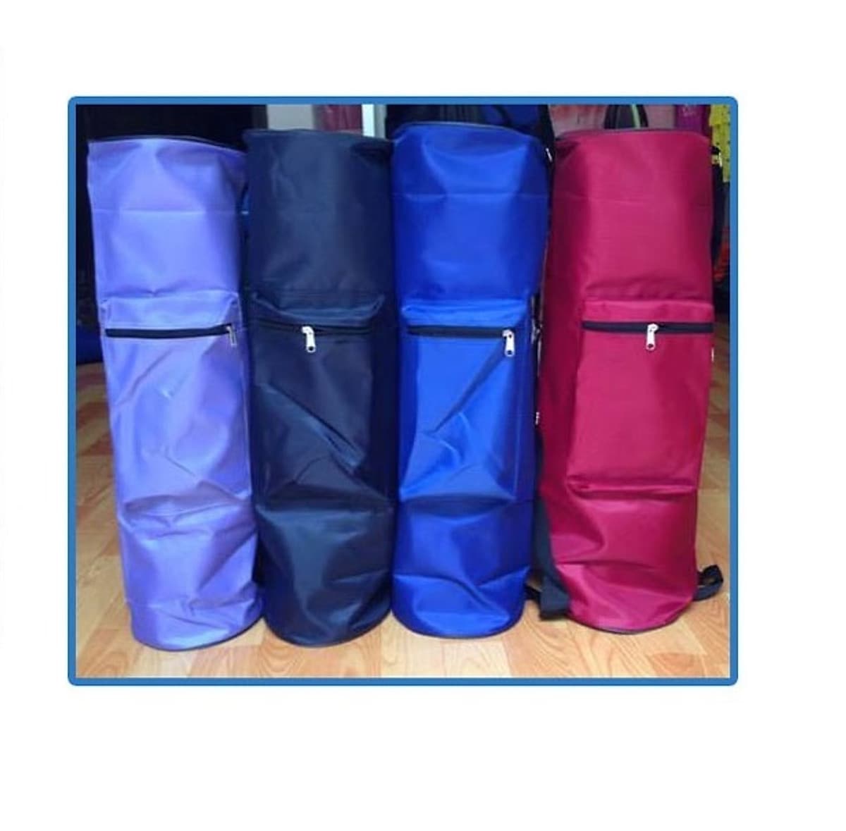 Thảm yoga định tuyến 8mm TPE(kèm túi đựng+dây buộc thảm )-Hoa văn ngẫu nhiên