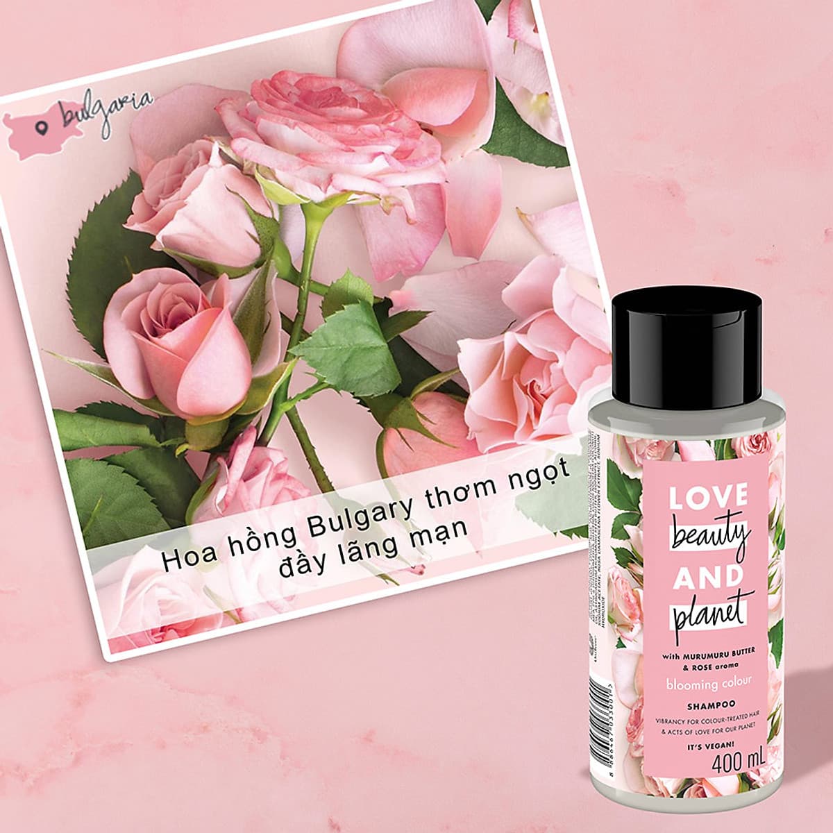 Combo 2 Dầu Gội Love Beauty And Planet Cho Tóc Nhuộm 400ml