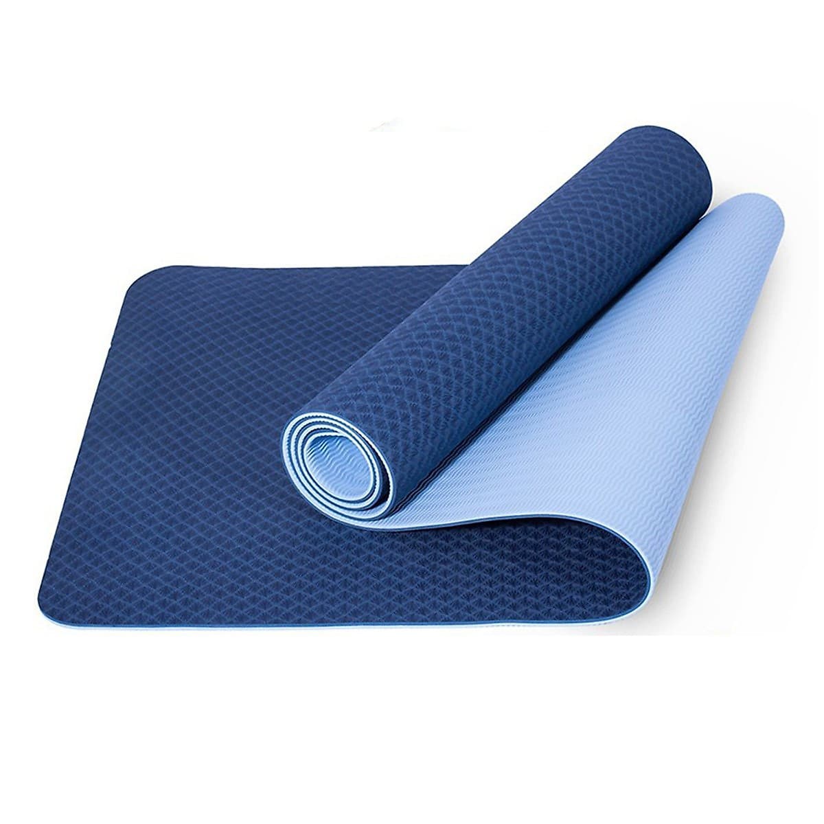 Thảm Tập YoGa Dày 8mm miDoctor + Bao Thảm Tập Yoga + Dây Thảm Tập Yoga (Túi, Dây Giao Màu Ngẫu Nhiên)