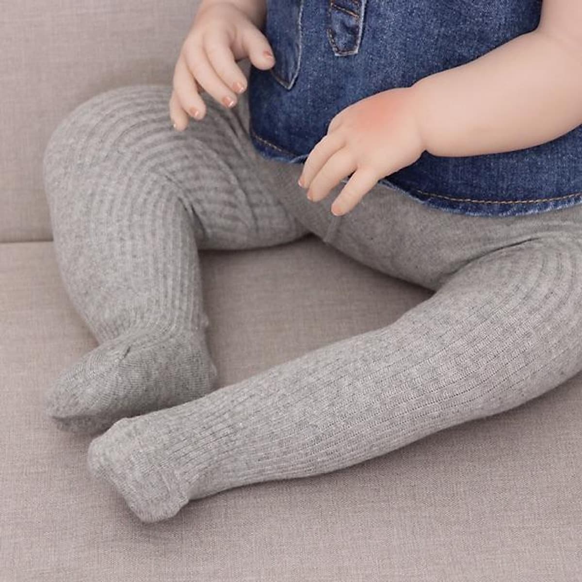 Quần tất len có bàn bé trai bé gái
