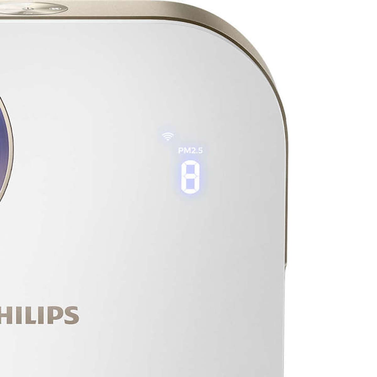 Máy lọc không khí kháng khuẩn trong nhà nhãn hiệu Philips AC4558 Cảm ứng thông minh 4 màu, giám sát và kiểm soát với ứng dụng điện thoại thông minh, loại bỏ vi rút, vi khuẩn - HÀNG NHẬP KHẨU 