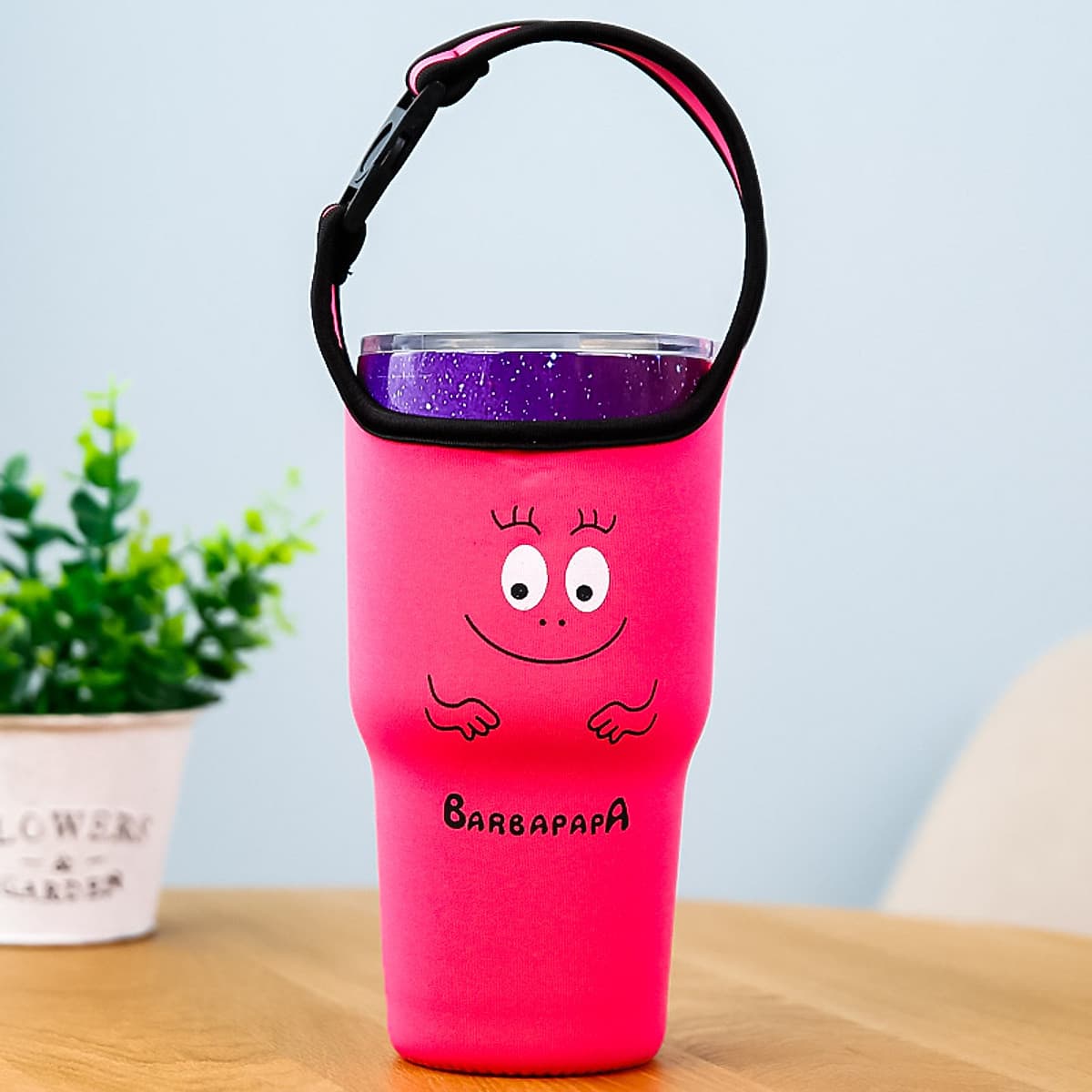 Túi Đựng Ly Giữ Nhiệt Lớn 900ml - Nhiều Hoa Văn