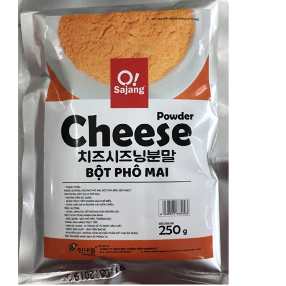 Bột Phô Mai Cheese Gói 250g